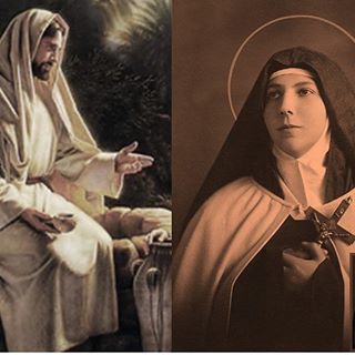 ALGUNAS FRASES DE TERESA DE LOS ANDES, JUANITA FERN�NDEZ SOLAR. 
Cuando veo que encuentran algo hermoso y se alegran con ello yo me digo: S�lo Jes�s es hermoso. �l s�lo puede hacerme gozar. 
Lo llamo, lo lloro, lo busco dentro de mi alma. 
Quiero que Jes�s me triture interiormente para ser hostia pura donde �l pueda descansar.
Quiero estar sedienta de amor para que otras almas posean ese amor. 
Que yo muera a las criaturas y a m� misma para que �l viva en m�. �Hay algo bueno, bello, verdadero que podamos concebir que en Jes�s no est�?
ALGUNOS DE SUS SENTIMIENTOS. �Qu� feliz soy! He sido cautivada en las redes del Divino Pescador.
Soy su prometida y muy luego celebraremos nuestros desposorios en el Carmen.
El 8 de diciembre me compromet�Mi pensamiento no se ocupa sino de �l. Es mi ideal; es un ideal infinito.
�Oh, soy feliz! Pues puedo decir con verdad, que el �nico amor de mi coraz�n ha sido �l.
�CU�LES ERAN LAS ASPIRACIONES DE TERESITA DE LOS ANDES? EXCLAMA TERESITA: �Jes�s m�o, he visto que s�lo una cosa es necesaria: amarte y servirte con fidelidad; parecerme y asemejarme en todo a Ti. En eso consistir� toda mi ambici�n.
Jes�s me pide que sea santa. Que haga con perfecci�n mi deber. Que el deber es la cruz. �Encontrar� el Padre la figura de Cristo en m�? �Cu�nto me falta para parecerme a �l!
Mi espejo ha de ser Mar�a. Puesto que yo soy su hija, debo parecerme a Ella y as� me parecer� a Jes�s. #teresadelosandespdonosobrant; #teresaandes; #santateresadelosandes; www.santateresadelosandes.cl